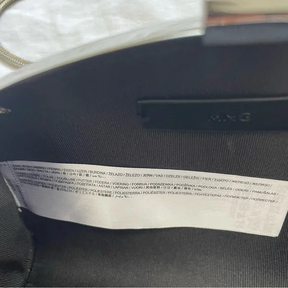 Mango Metallic Clutch Bag - Picture 4 of 6